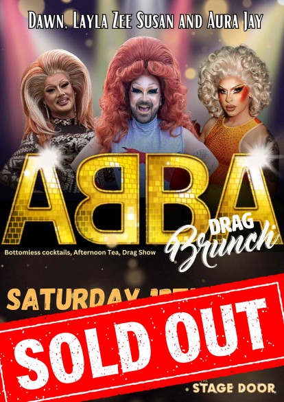 Dawn's Bottomless Abba Drag Brunch - July 6.30pm